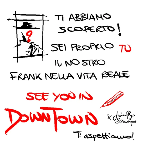See You In DownTown fumetto comico italiano, fumetto indipendente di John Pengo ed illustrato da Syamhope