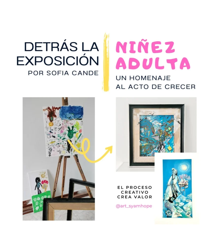 exposicion de arte por sofia candeo art syamhope concept